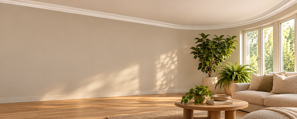 Flexible cornice mouldings