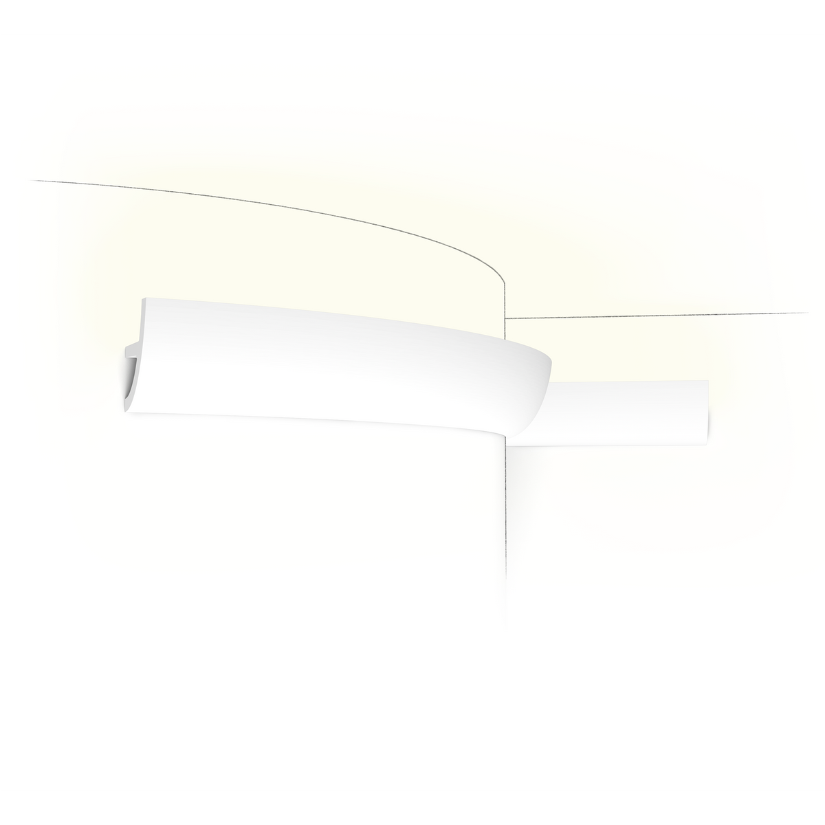 Orac C373F flexibles Profil fir indirekt Beliichtung