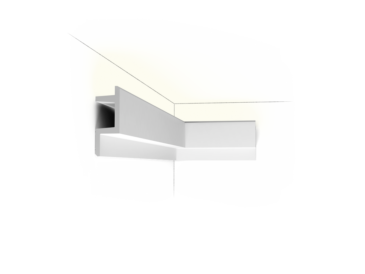 Profilo per illuminazione indiretta Orac C383