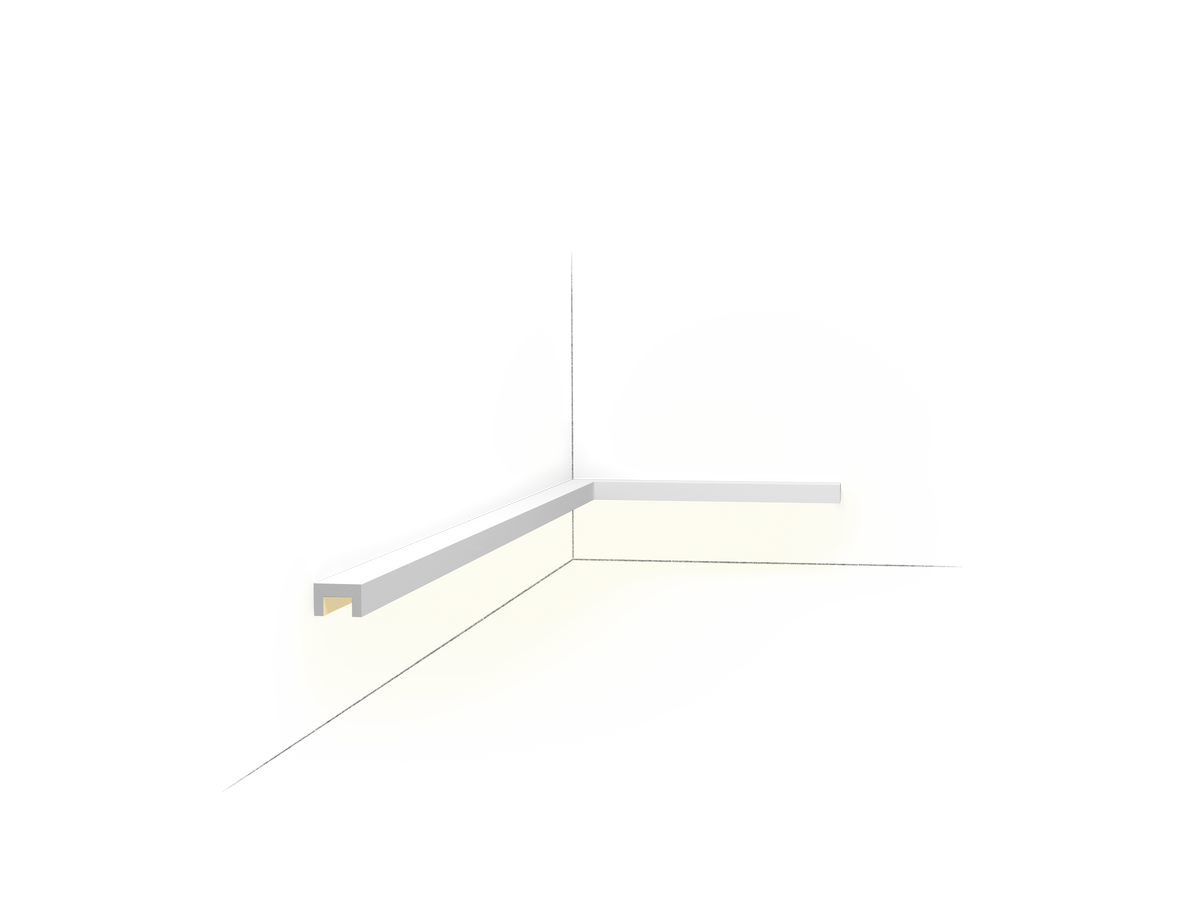Profilo per illuminazione indiretta Orac CX190
