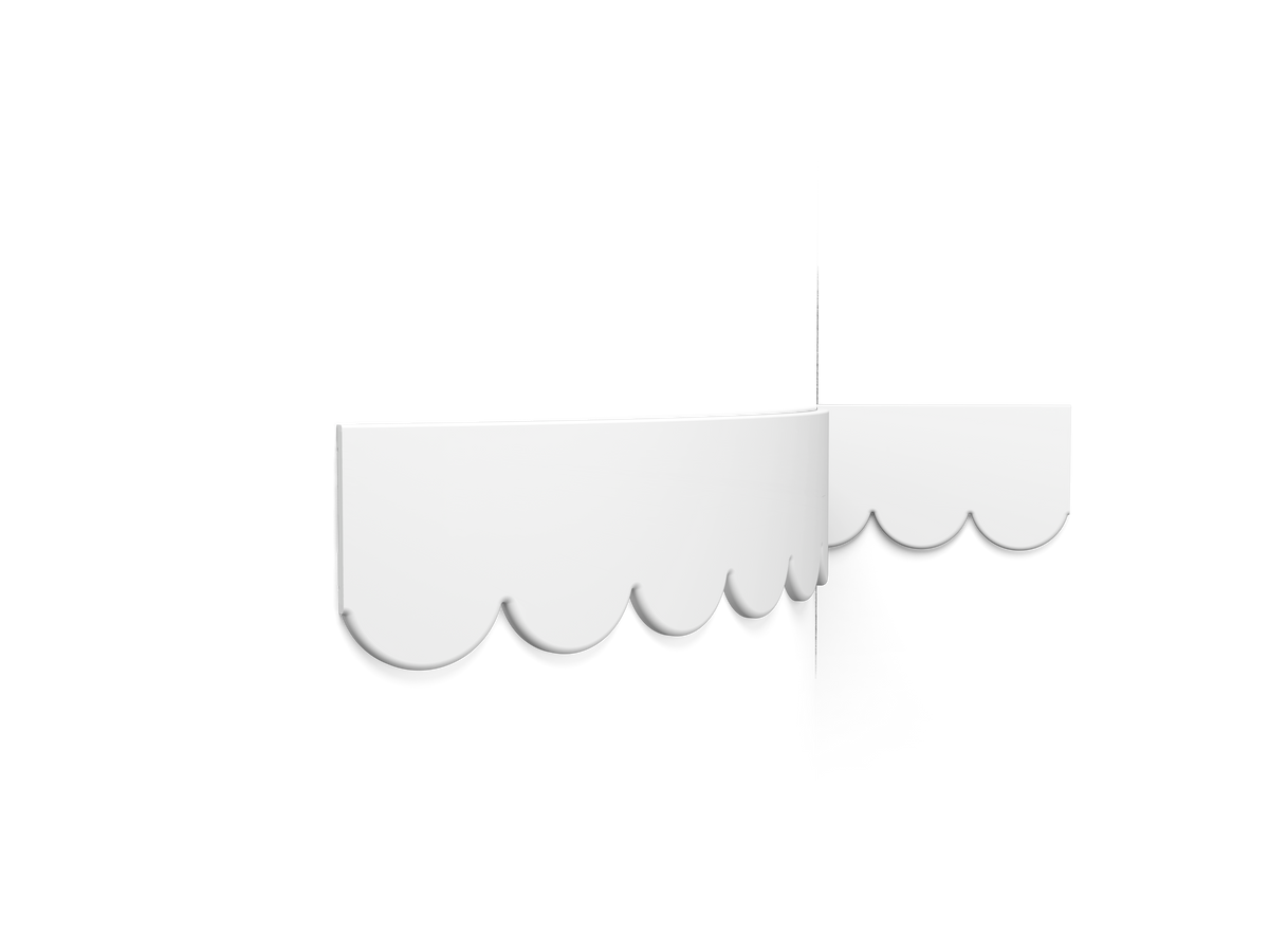 Orac S425F flexible skirting board