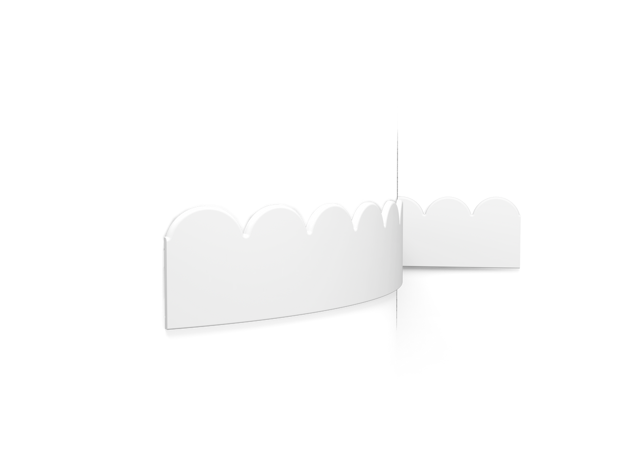 Orac S425F flexible skirting board